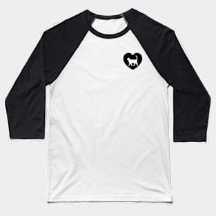 Cat Love | I Heart... Baseball T-Shirt